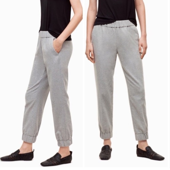 Wilfred S Turquet Wool Pants Jogger 